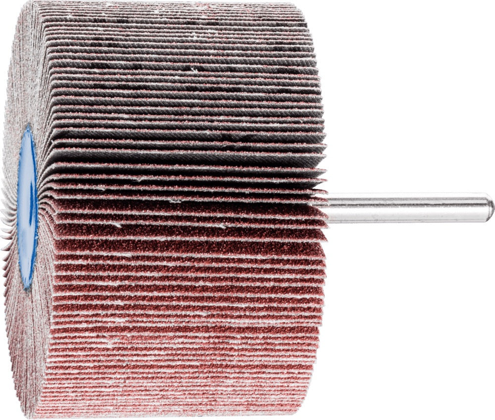 PFERD Fächerschleifer Ø30x15 mm K60 Korund für Grob- bis Feinschliff, Schaft-Ø 6 mm