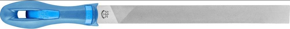 PFERD Werkstattfeile DIN 7261 Flachstumpf 200 mm Hieb 1 mit 2K-Ergo-Heft