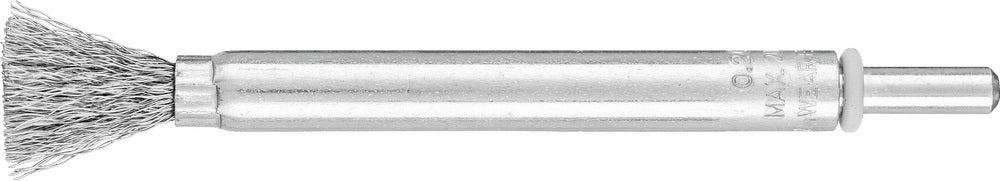 PFERD TOOLS Pinselbürste PBUL INOX Ø10 mm Stahldraht 0,2 mm für Bohrmaschine & Geradschleifer