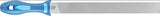 PFERD Werkstattfeile DIN 7261 Flachstumpf 200 mm Hieb 1 mit 2K-Ergo-Heft