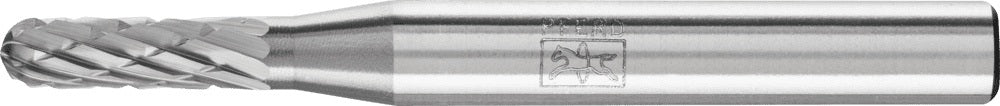 PFERD Frässtift WRC 4 mm Hartmetall Schaft-Ø 6 mm Verzahnung 3 PLUS