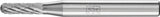 PFERD Frässtift WRC 4 mm Hartmetall Schaft-Ø 6 mm Verzahnung 3 PLUS