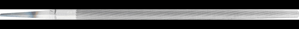 PFERD Werkstattfeile DIN 7261, rund, 100 mm, Hieb 1, Form F, für Radien und Profile