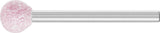 PFERD Schleifstift STEEL EDGE D8xH8mm 3mm Edelkorund AR 80 KU – 10 Stück