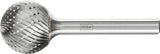 PFERD Frässtift KUD 4 mm Hartmetall Schaft 6 mm für präzise Zerspanung