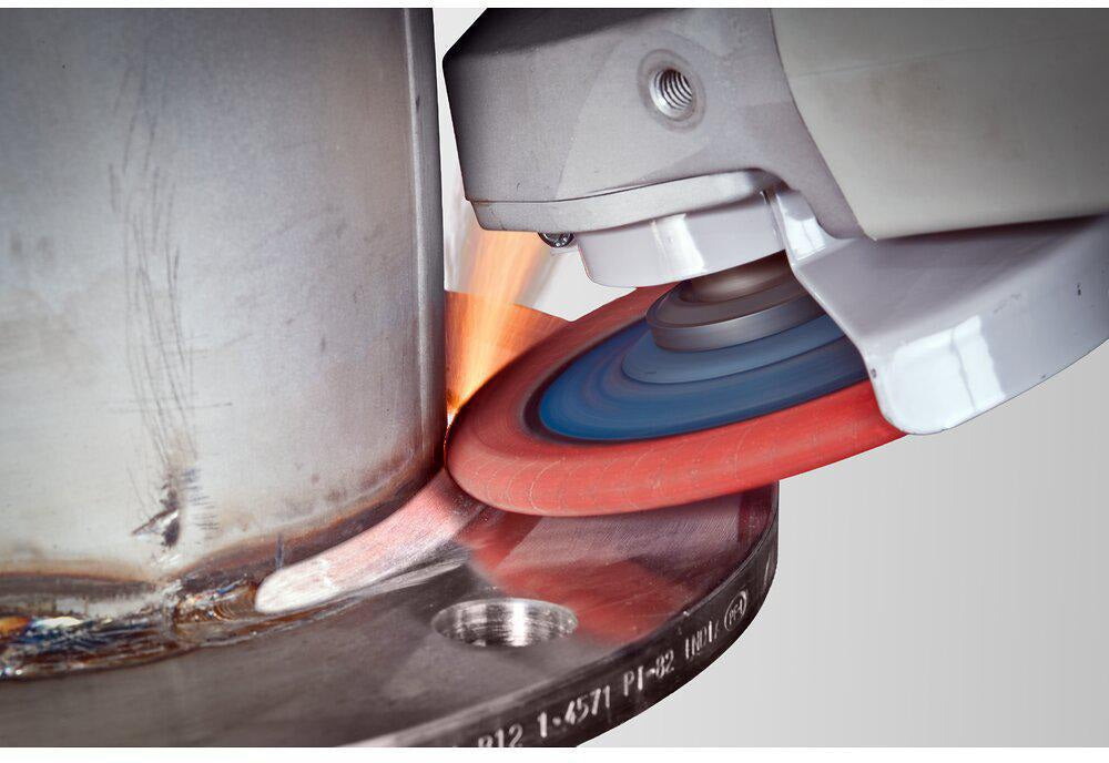 PFERD POLIFAN CO SGP CURVE STEELOX Fächerscheibe Ø125 mm K60 für INOX/Stahl