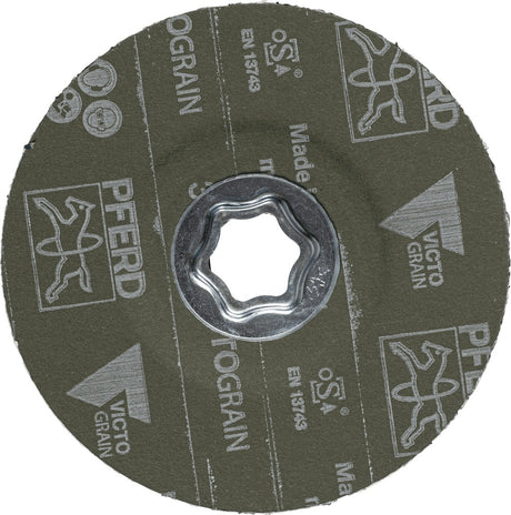 PFERD TOOLS Fiberscheibe Combiclick VICTOGRAIN Ø125 mm K36 – 25 Stück