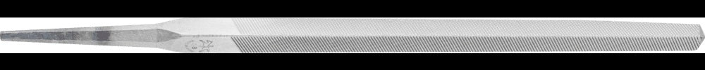 PFERD Werkstattfeile Dreikant DIN 7261, 100 mm, Hieb 1, Form C, für Metall und Profilbearbeitung