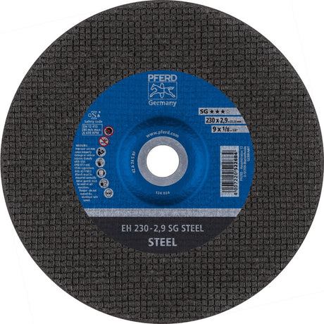 PFERD Trennscheibe SG STEEL D115 x 1 mm gerade, Bohrung 22,23 mm