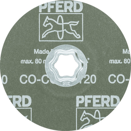 PFERD TOOLS COMBICLICK Fiberscheibe CO-COOL Ø115 mm K36 INOX/Alu Keramikkorn – 25 Stück