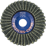 PFERD TOOLS Fächerscheibe POLIVLIES-CURVE PVL-R Ø125 mm K100 Korund A
