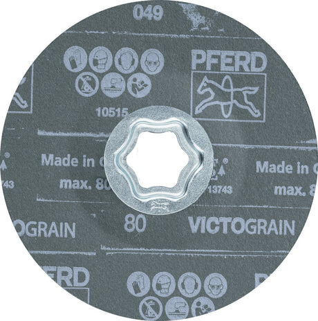 PFERD TOOLS Fiberschleifer COMBICLICK COOL VICTOGRAIN-COOL Ø115 mm K36 – 25 Stück