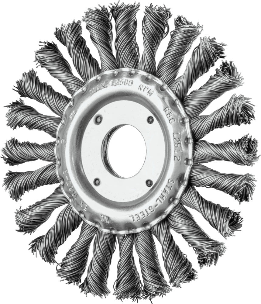PFERD Rundbürste RBG 11512/22,2 CT ST 0,50 Ø 115 mm Drahtstärke 0,5 mm für Metallbearbeitung