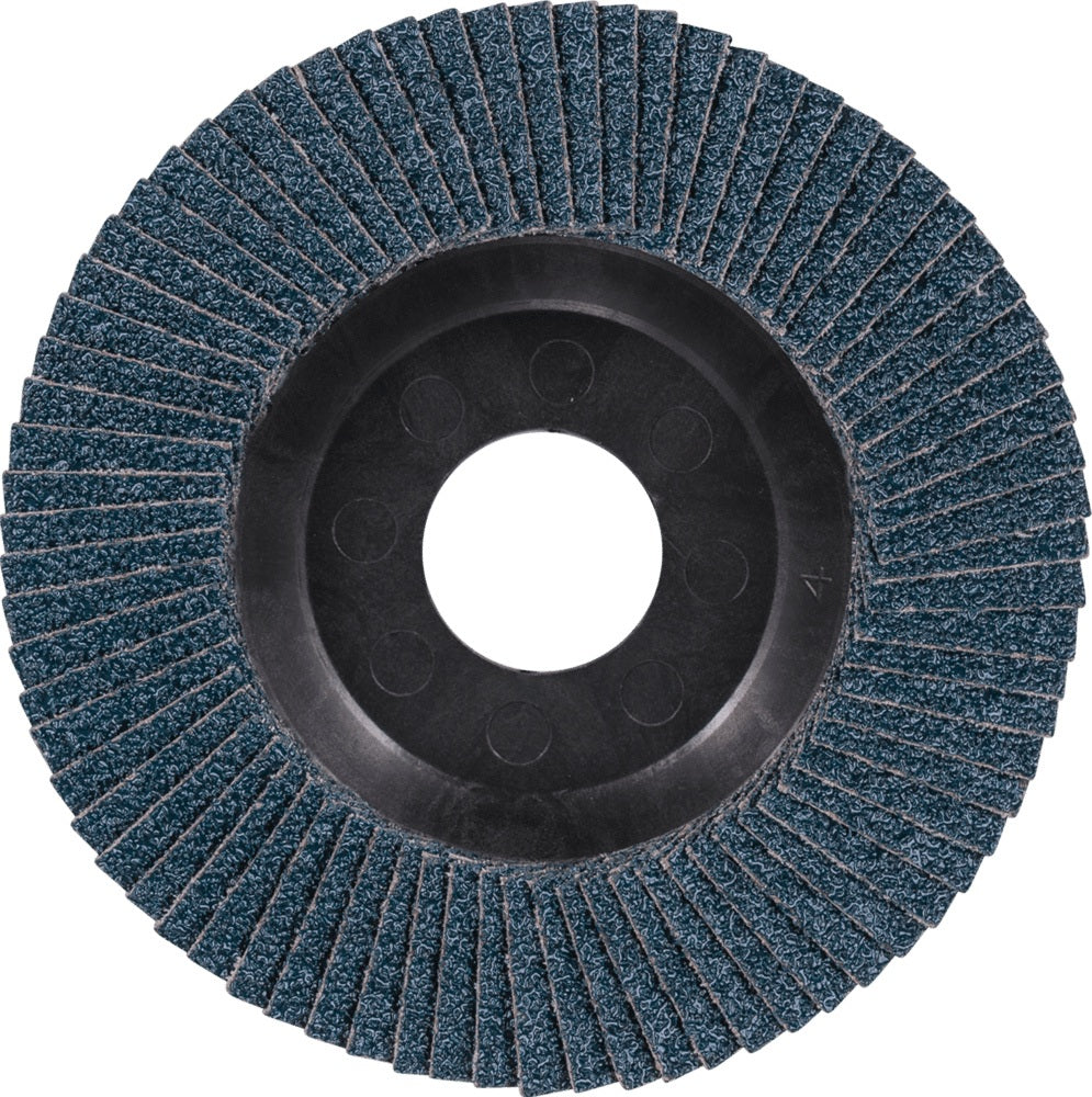 PFERD POLIFAN Fächerscheibe TRIM STEELOX Ø125 mm K40 Zirkonkorund für Stahl/Edelstahl
