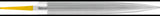 PFERD TOOLS Präzisionsfeile CORINOX 150 mm halbrund 16x4,5 mm Hieb 0