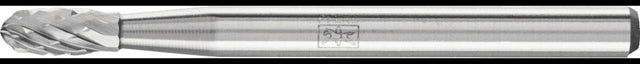 PFERD Kleinfrässtift Form O TRE 3 mm Hartmetall Verzahnung 3 PLUS