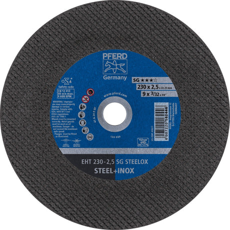 PFERD Trennscheibe SG STEELOX D115x1,6mm für Edelstahl und Stahl