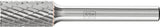 PFERD Hartmetall-Frässtift ZYAS Ø4 mm Kopflänge 13 mm Schaft-Ø 6 mm Verzahnung 3 PLUS