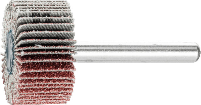 PFERD Fächerschleifer Ø30x15 mm K60 Korund für Grob- bis Feinschliff, Schaft-Ø 6 mm