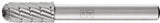 PFERD Frässtift WRC HSS Ø6 mm Kopflänge 16 mm Schaft-Ø 6 mm Verzahnung 1