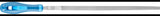 PFERD Werkstattfeile DIN 7261, 200 mm, Vierkant, Hieb 1, 2K-Ergo-Heft