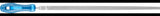 PFERD Werkstattfeile DIN 7261, 200 mm, Vierkant, Hieb 1, 2K-Ergo-Heft