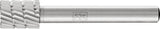 PFERD HSS-Frässtift ZYAS 6 mm Zylinderform mit Stirnverzahnung, Schaft-Ø 6 mm
