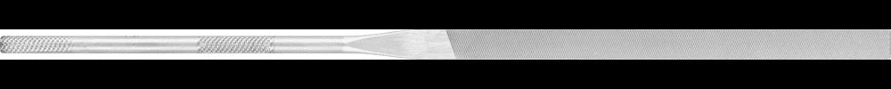 PFERD Nadelfeile 160 mm flachstumpf Hieb SH0 DH1 – Präzisionsfeile für Stahl