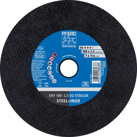 PFERD Trennscheibe SG STEELOX D115 x 1 mm gerade INOX 25 Stück