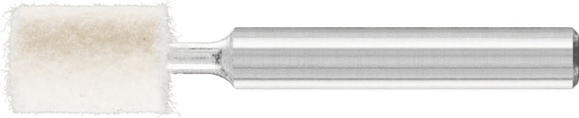 Filzpolierstift Zylinder 10x15 mm Schaft 6 mm von PFERD – mittlere Härte für exakte Formen