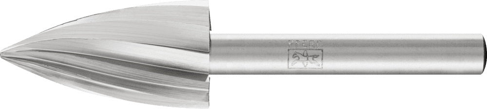 PFERD TOOLS Frässtift C1625 HSS 16 mm Kopflänge 25 mm Schaft 6 mm ALU-Verzahnung