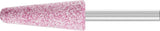 Schleifstift ZY STEEL D3xH6mm 3mm Edelkorund ADW 100 von PFERD TOOLS – 10 Stück