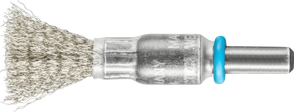 PFERD Pinselbürste PBU INOX Ø10 mm Edelstahldraht 0,15 mm für Bohrmaschine