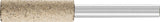 PFERD Schleifstift INOX EDGE D10xH20mm 60mm 6mm NK 46 ZY – 10 Stück für Edelstahl