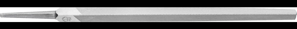 PFERD Werkstattfeile Dreikant DIN 7261, 100 mm, Hieb 1, Form C, für Metall und Profilbearbeitung