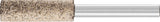 PFERD Schleifstift INOX D10xH20mm 6mm Edelkorund ADW 46 ZY – 10 Stück