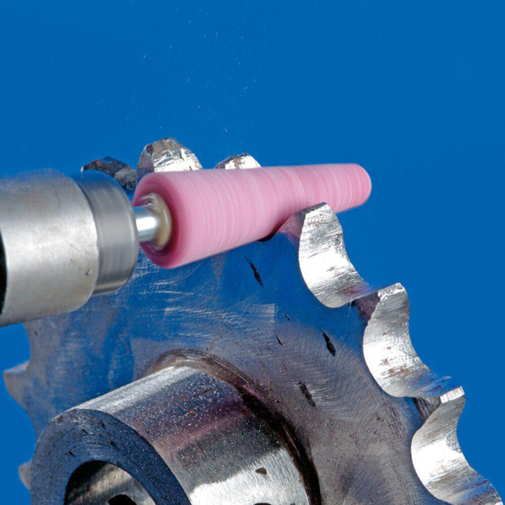 Schleifstift ZY STEEL D3xH6mm 3mm Edelkorund ADW 100 von PFERD TOOLS – 10 Stück