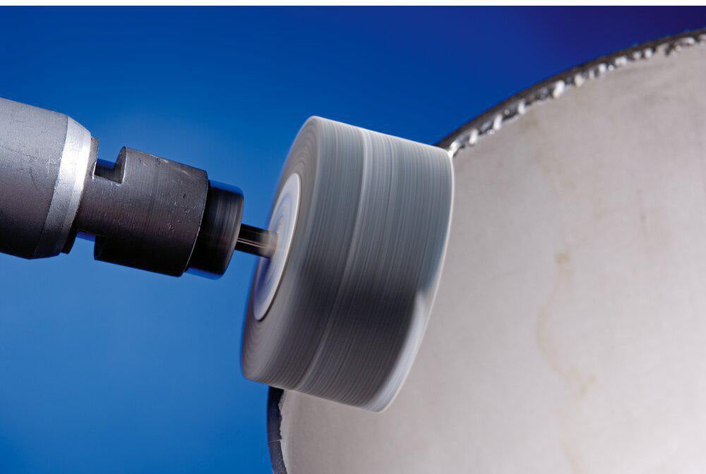 PFERD Fächerschleifer Z-COOL Ø30xH20mm K60 Korund Schaft-Ø6mm für INOX und Stahl