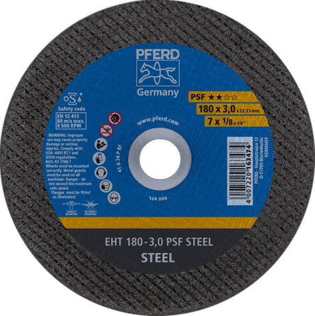 PFERD Trennscheibe PSF STEEL 115 x 2,4 mm für Winkelschleifer