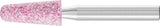 Schleifstift ZY STEEL D3xH6mm 3mm Edelkorund ADW 100 von PFERD TOOLS – 10 Stück