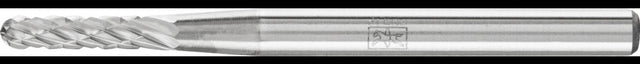PFERD TOOLS Kleinfrässtift Form WRC Ø2 mm Kopf-L.10 mm Schaft-Ø3 mm Hartmetall Verzahnung 3 PLUS