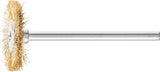 PFERD TOOLS Minirundbürste RBU 1602/3 ST 0,10 – Stahlbürste 16 mm