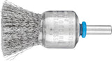 PFERD Pinselbürste PBU INOX Ø10 mm Edelstahldraht 0,15 mm für Bohrmaschine