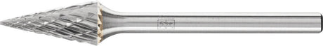 PFERD Kleinfrässtift Form G SKM 3 mm Hartmetall 3 PLUS Verzahnung