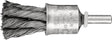 PFERD Pinselbürste PBG ST 19 mm Schaft 6 mm Stahldraht 0,25 mm für Bohrmaschine