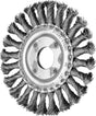 PFERD TOOLS Rundbürste RBG Ø115 mm gezopft, Drahtstärke 0,5 mm, 12 mm Besatzbreite
