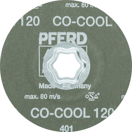 PFERD TOOLS COMBICLICK Fiberscheibe CO-COOL Ø115 mm K36 INOX/Alu Keramikkorn – 25 Stück