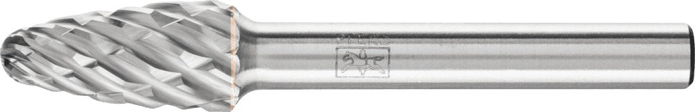 PFERD Frässtift RBF Hartmetall 6 mm Kopf-Ø 18 mm Schaft-Ø 6 mm Verzahnung 3 PLUS