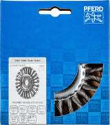 PFERD Rundbürste RBG 11512/22,2 CT ST 0,50 Ø 115 mm Drahtstärke 0,5 mm für Metallbearbeitung