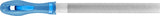 PFERD Werkstattfeile DIN 7261 Halbrund 200 mm Hieb 1 mit 2K-Ergo-Heft